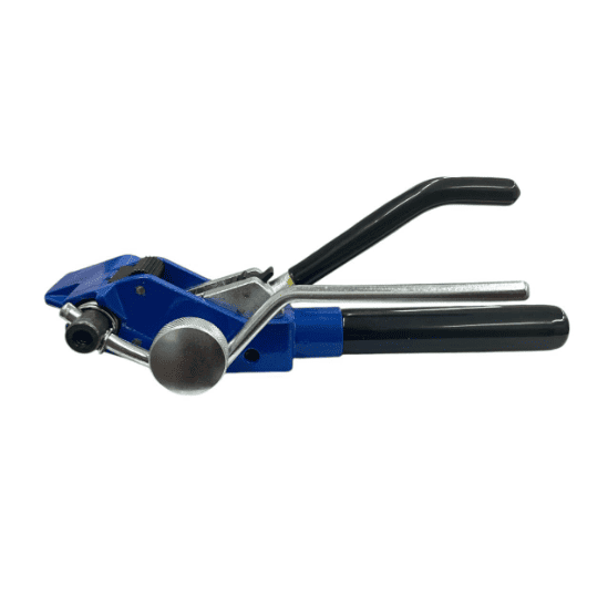 Инструмент для натяжки и резки стальной ленты (храповый)