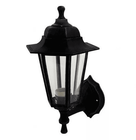 Светильник садово-парковый НБУ 06-60-001 Леда-1, черный, с прозрачным стеклом для сада и парка