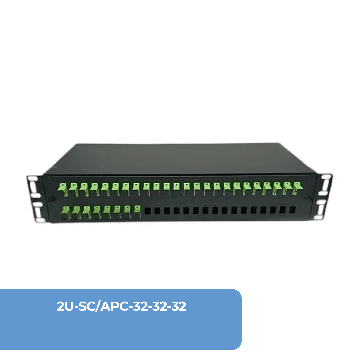Кросс оптический 2U-SC/АPC-32-32-32