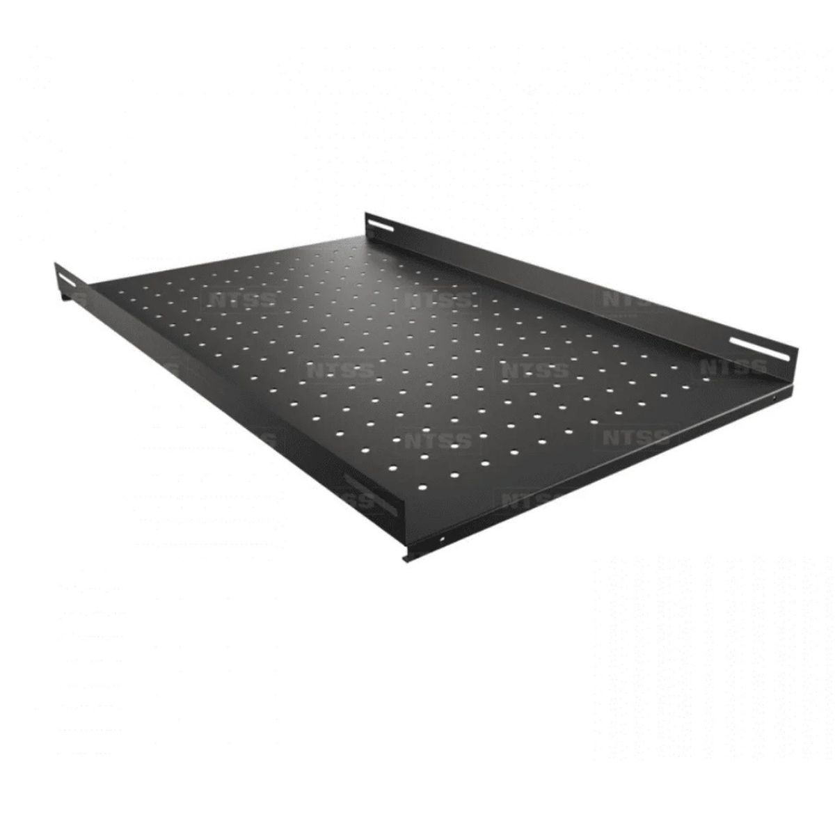 Полка стационарная NTSS 470х750мм, для напольных шкафов глубиной 1000мм, нагрузка до 100кг, черный RAL 9005