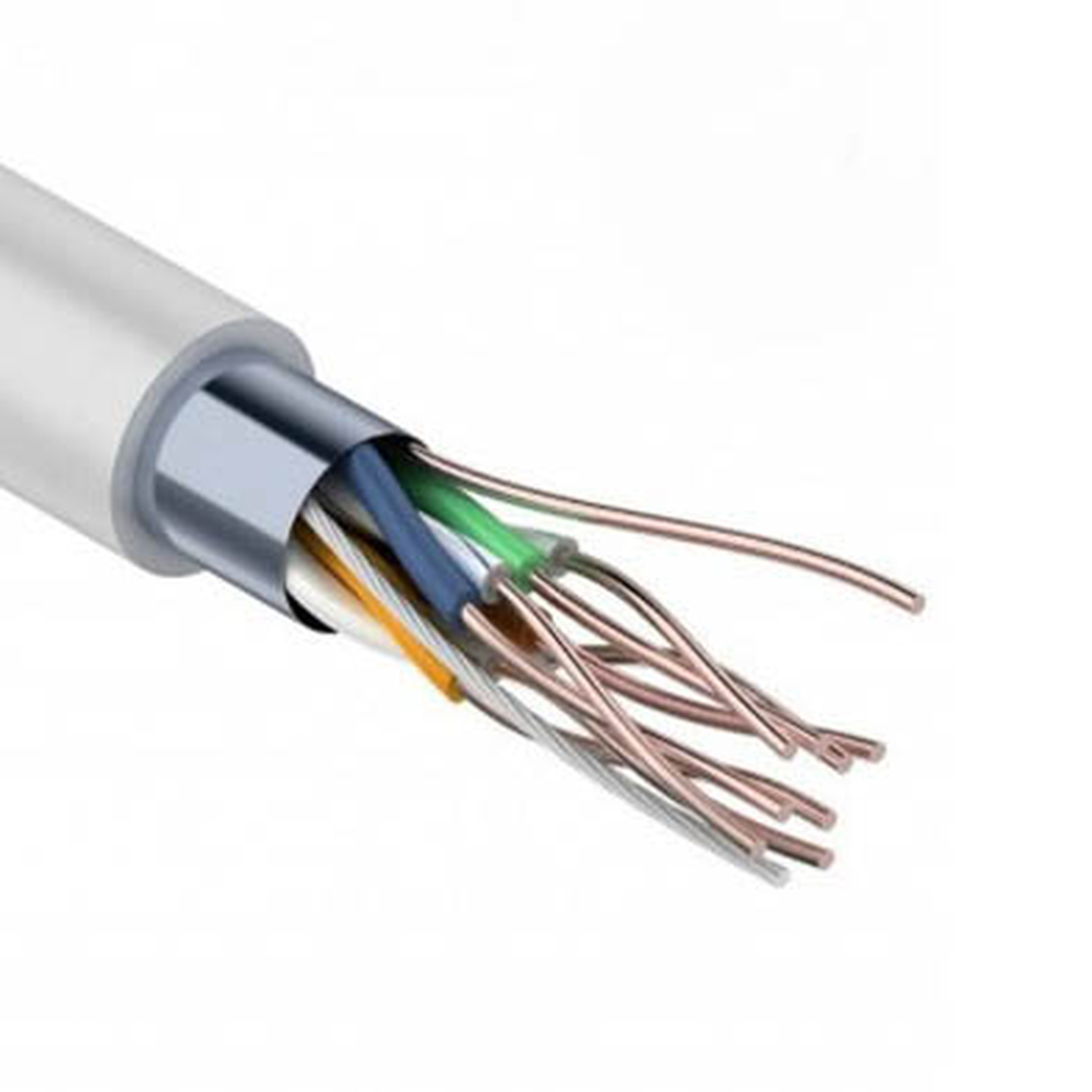 Кабель витая пара CAT5e FTP 4 пары 0,51 мм медный, внутренний (Indoor), SkyNet Premium