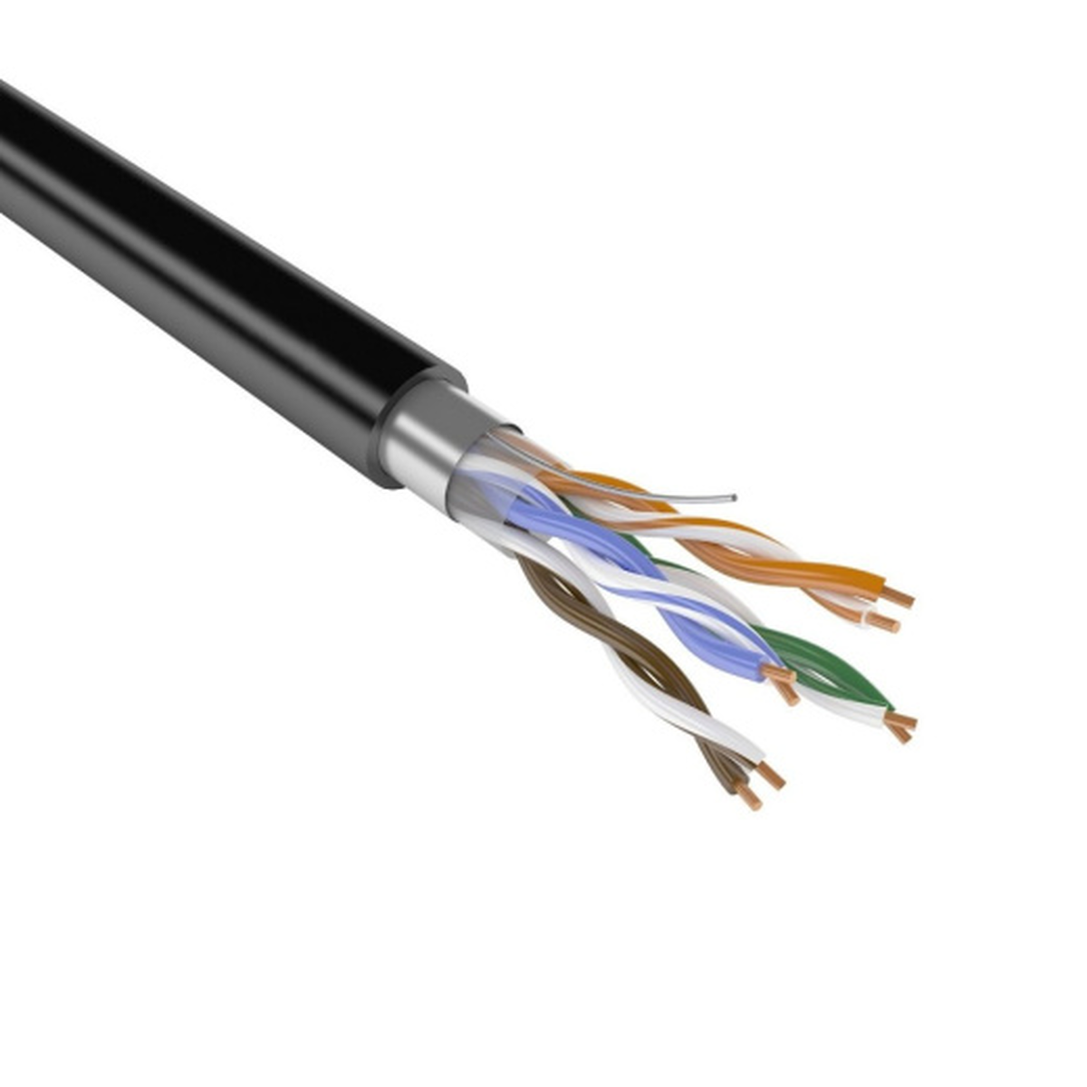 Кабель витая пара COMTEQ FTP Cat 5e 4х2х0,51 мм, 305 м