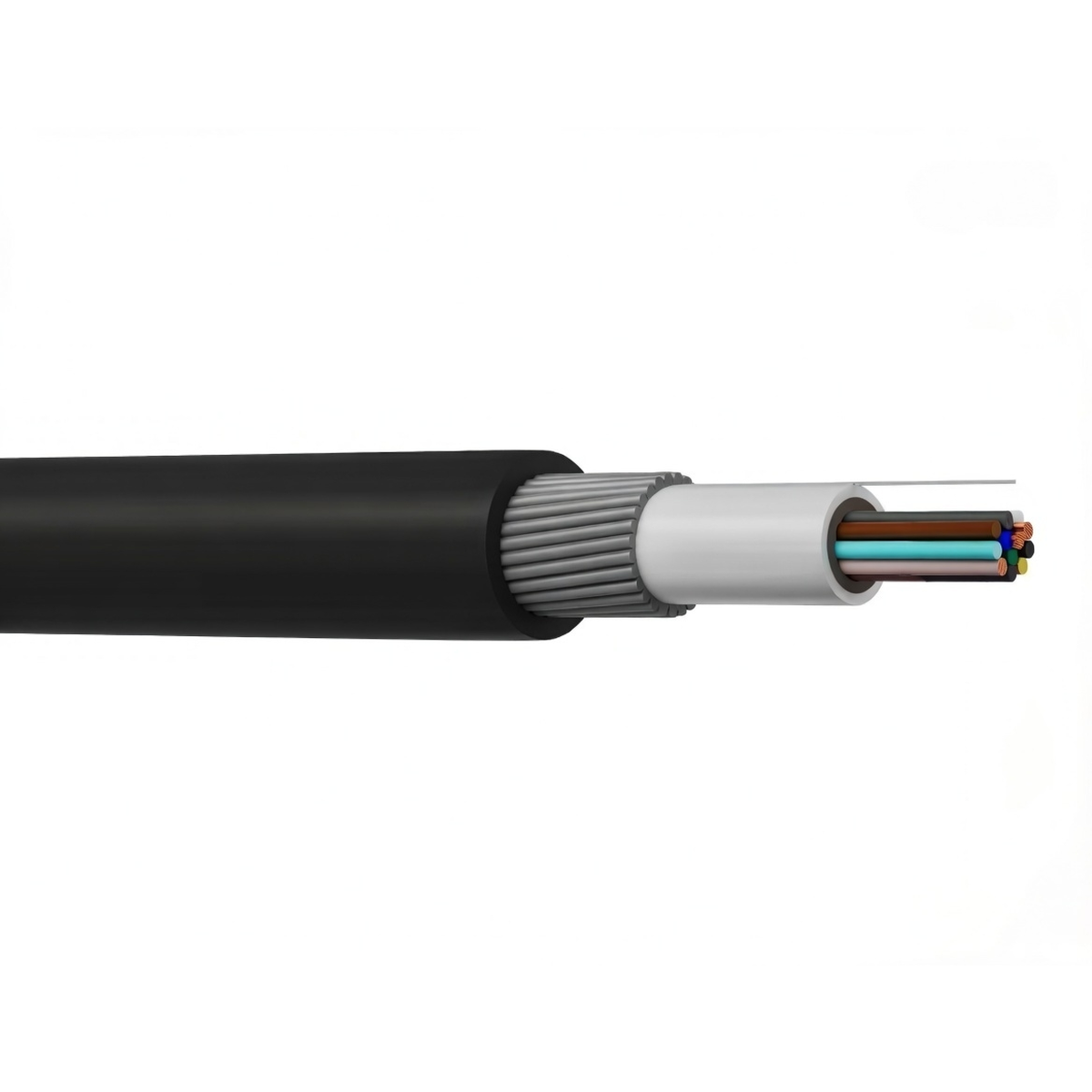 Кабель КС-ОКБО-12 G.652.D, оптический, 12 волокон, 7,0 кН, 6102 м