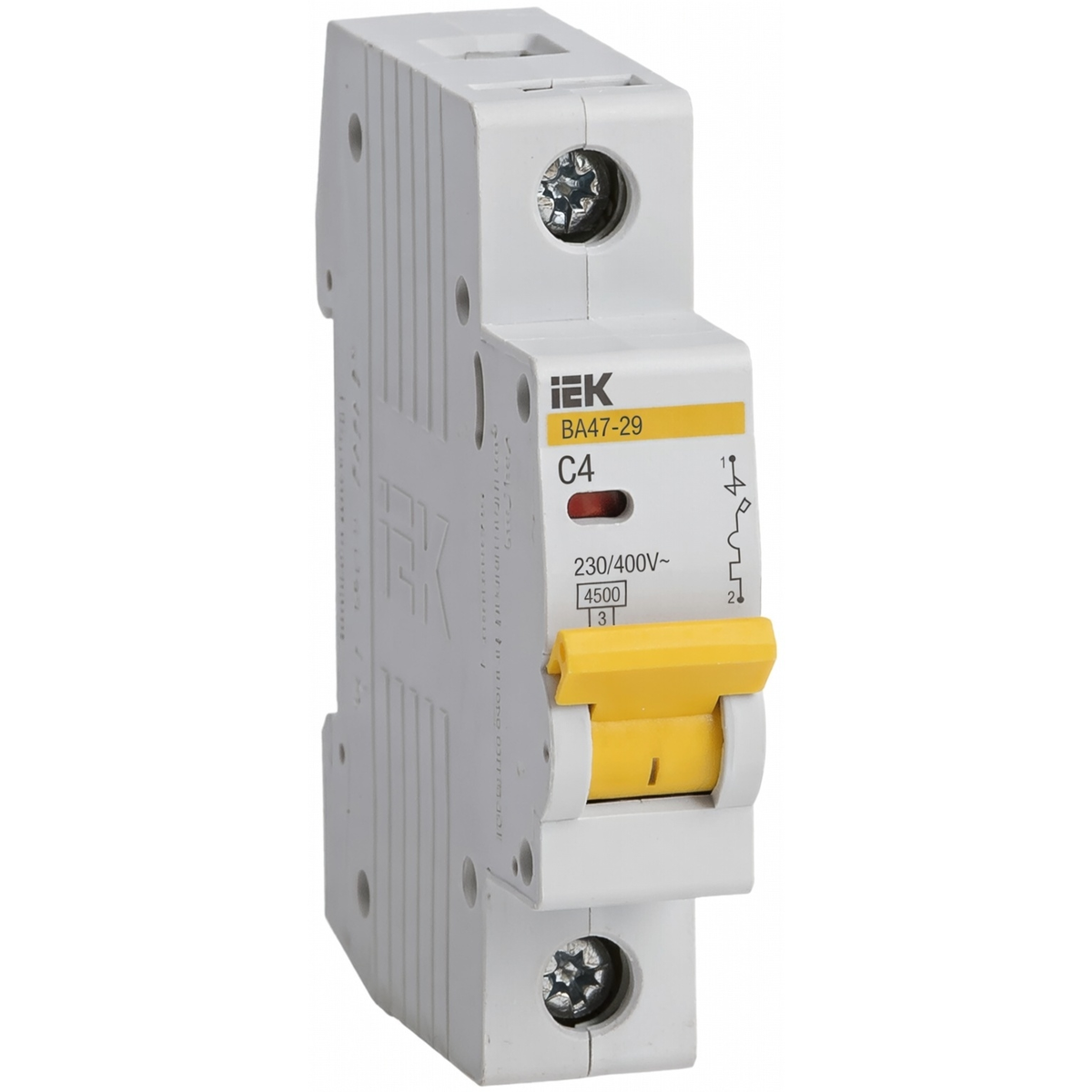 Автоматический выключатель 1P ВА47-29 4А