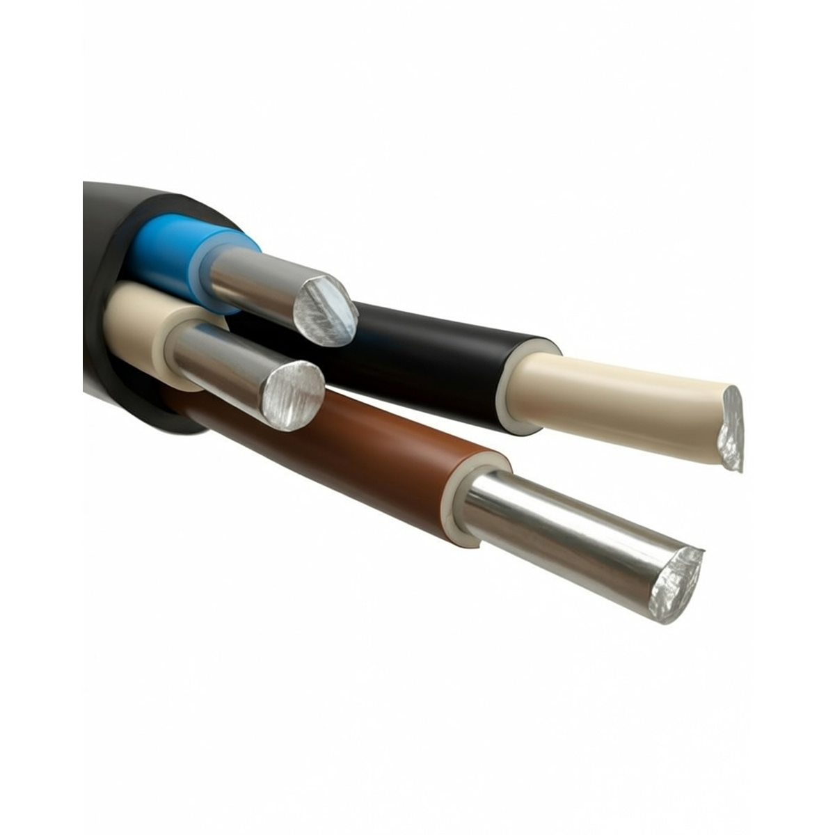 Кабель АВВГ 3х25+1х10