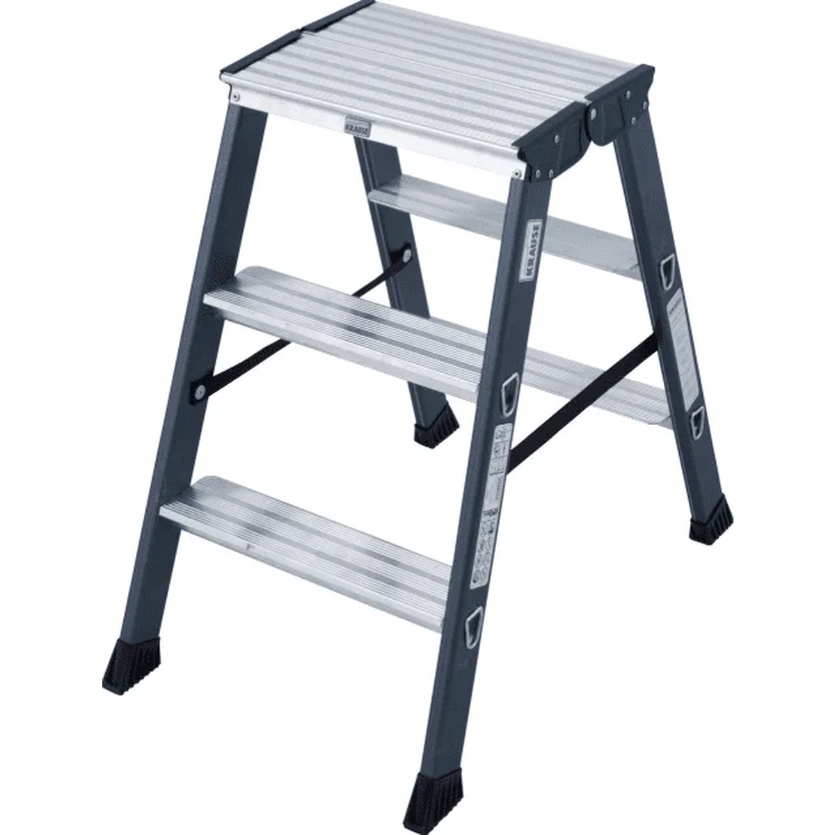 Двухсторонняя стремянка KRAUSE Monto SePro D 2х3 ступеней