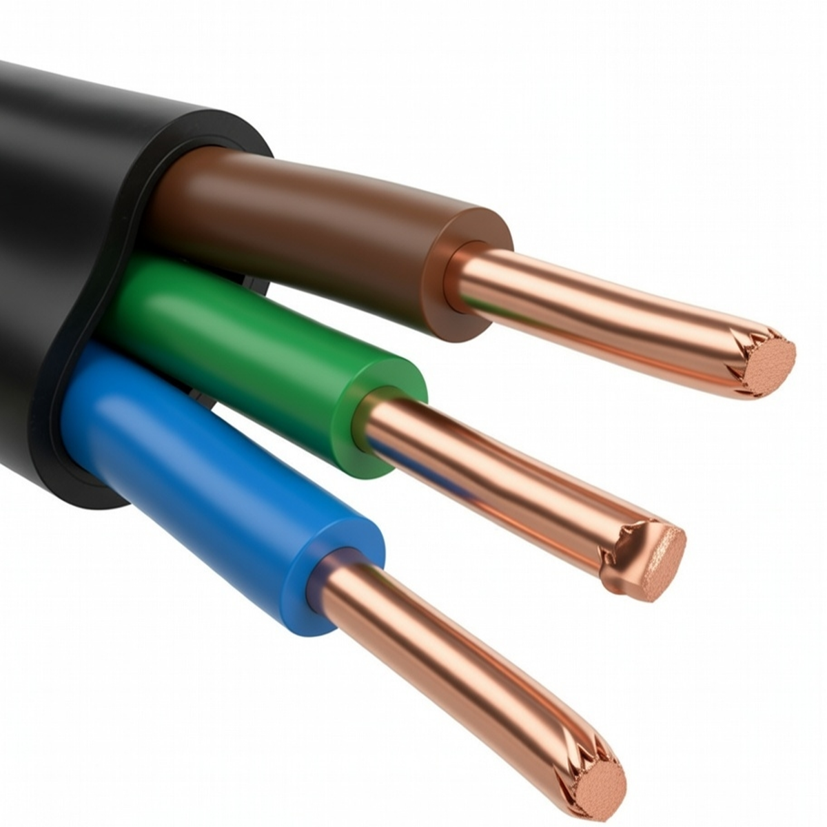 Кабель ВВГнг 3х4 ГК ГОСТ