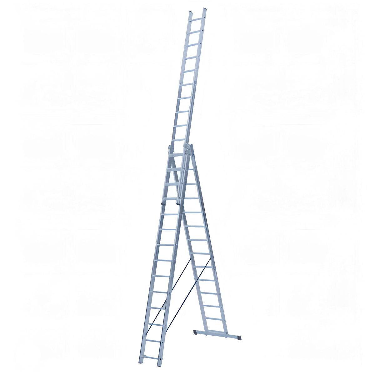 Трёхсекционная универсальная лестница KRAUSE CORDA 3х14