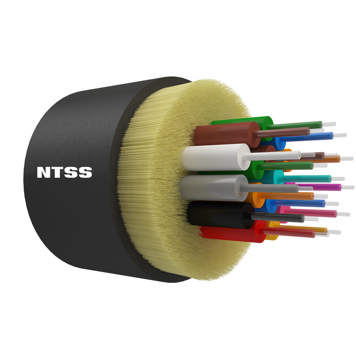 Оптический кабель NTSS, распределительный, 16 волокон OM3, LSZH, черный