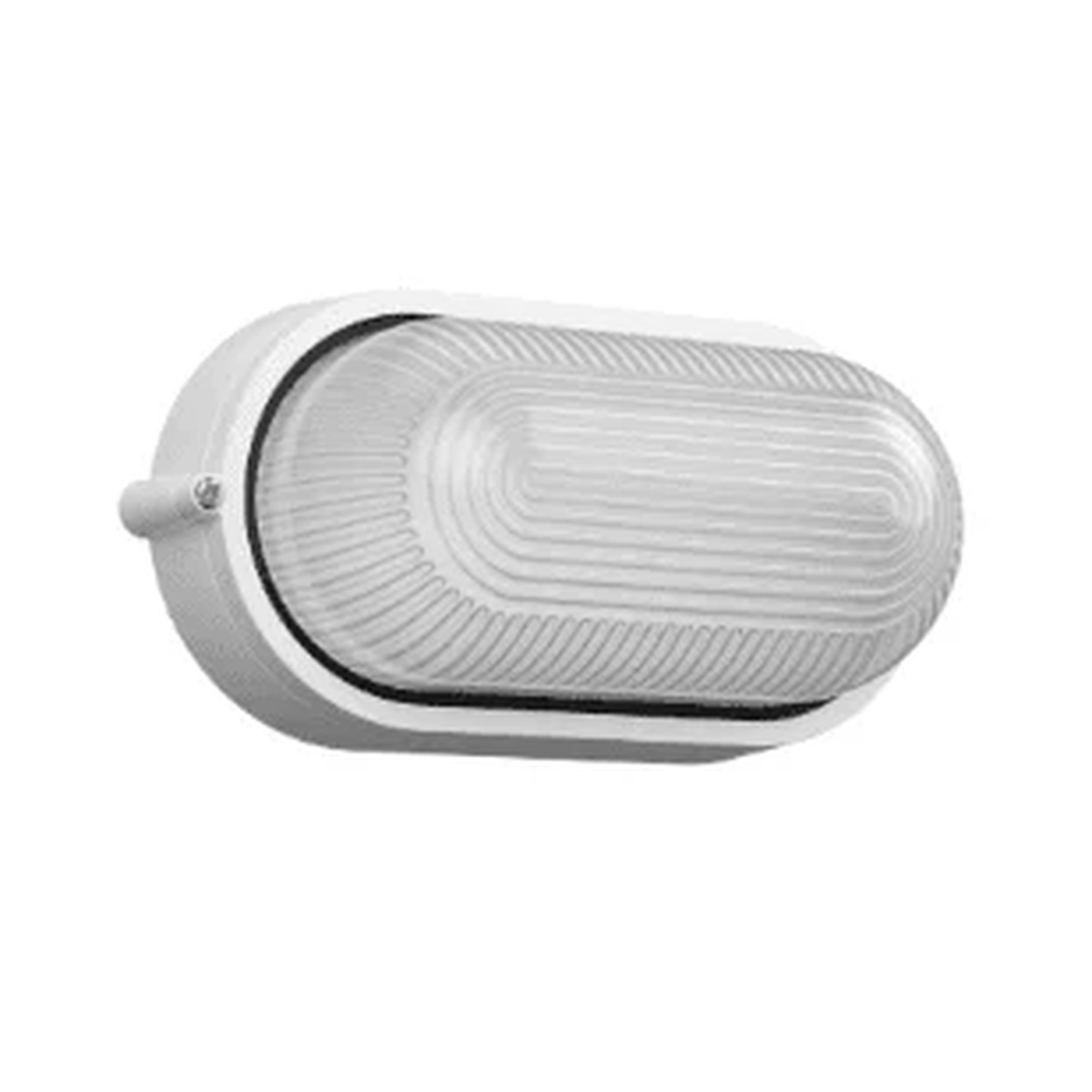 Светильник НПП1201, белый, овальный, 100 Вт