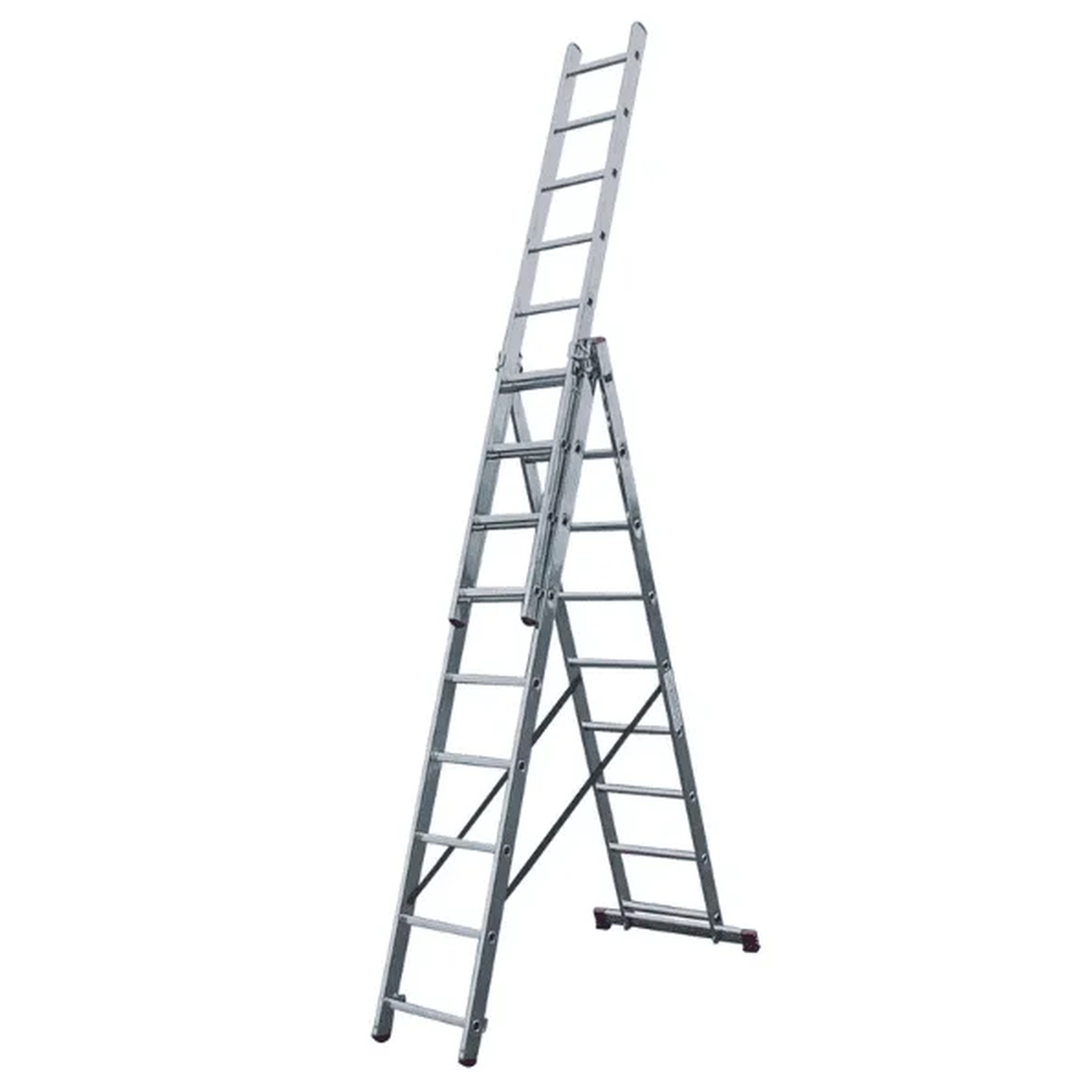 Трехсекционная универсальная лестница CORDA 3х9