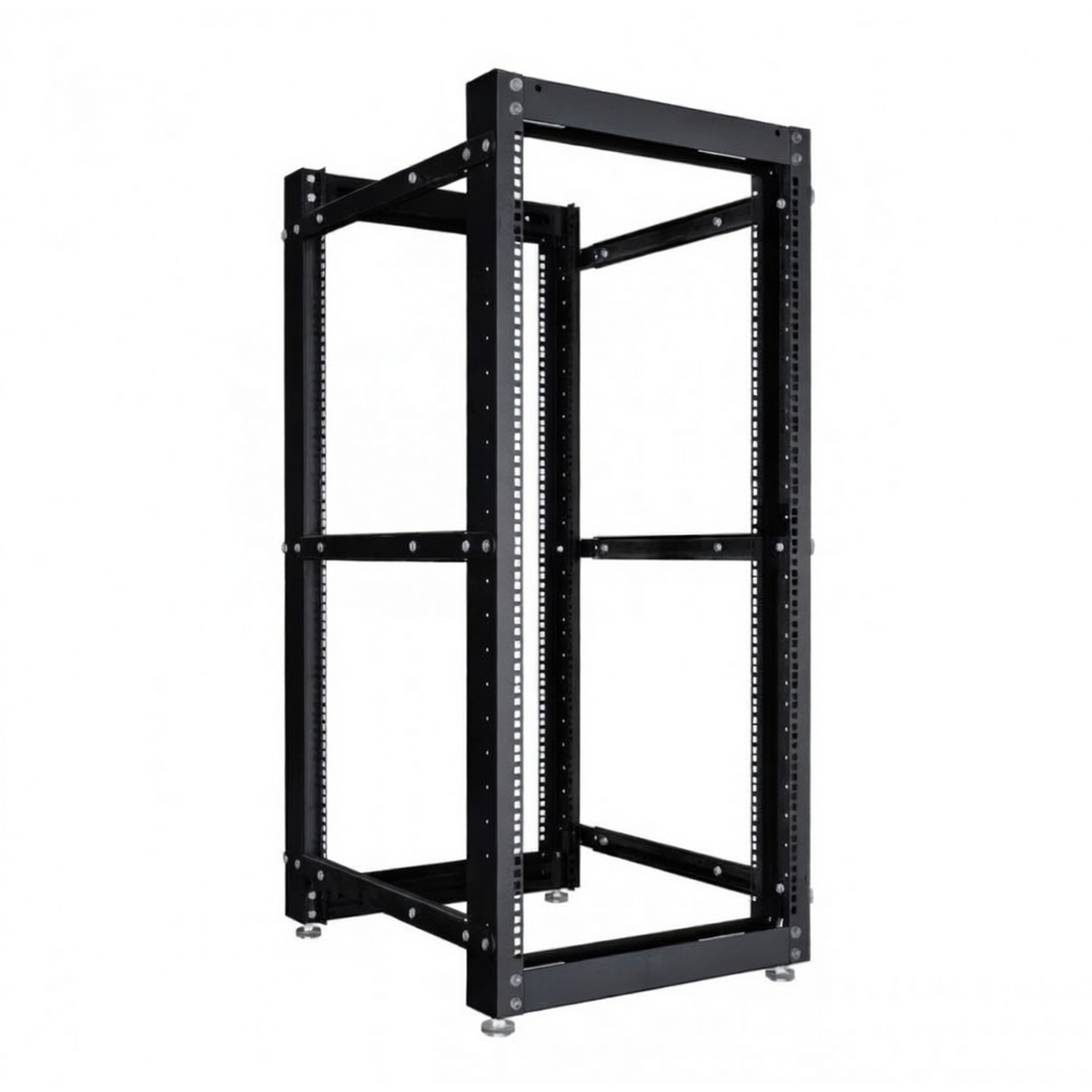 Стойка серверная NTSS OR двухрамная 33U 600-1000мм, комплект ножек, черный RAL 9005