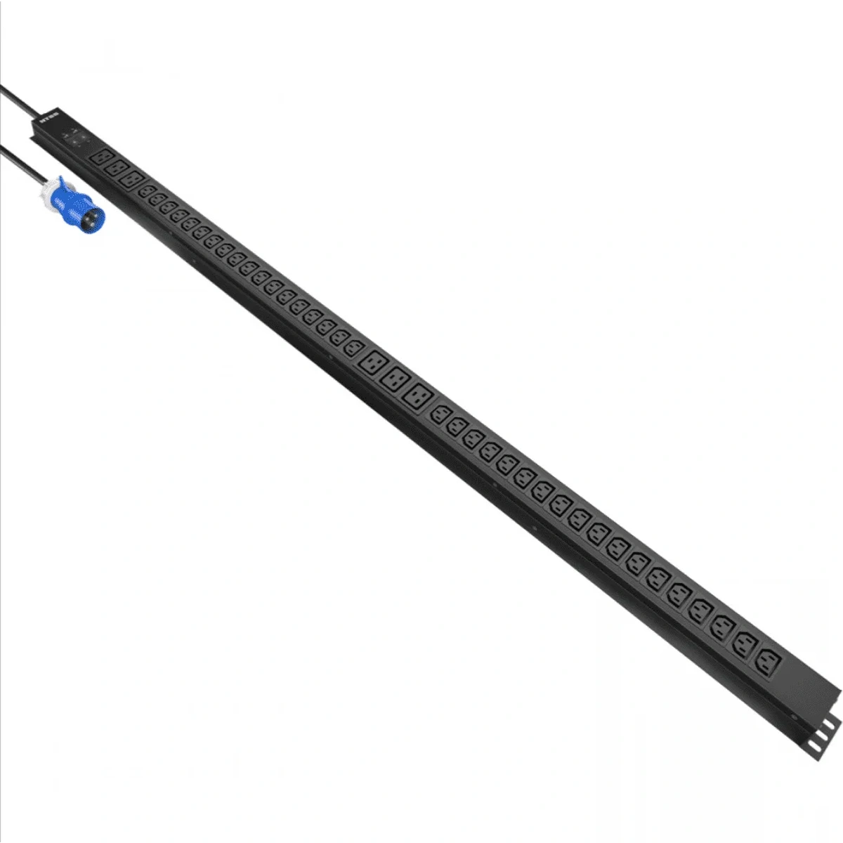 Блок питания NTSS Basic 1ф 32А, 7.4 кВт, 36×C13, 6хC19, сталь, 3 м, IEC 60309