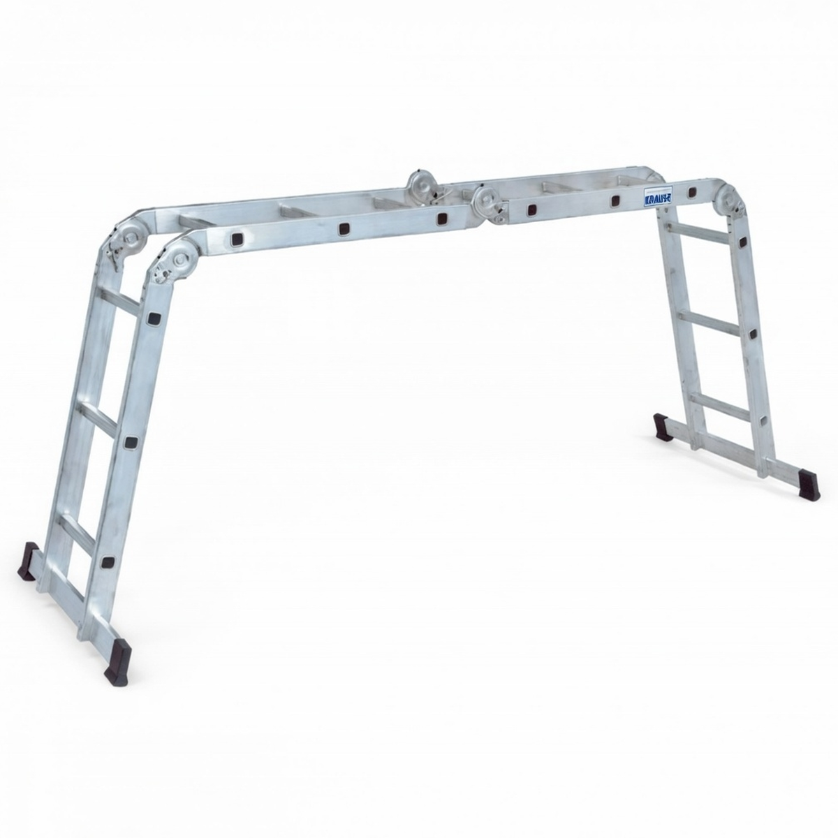 Лестница шарнирная универсальная 4х3 Krause Corda – алюминиевая складная
