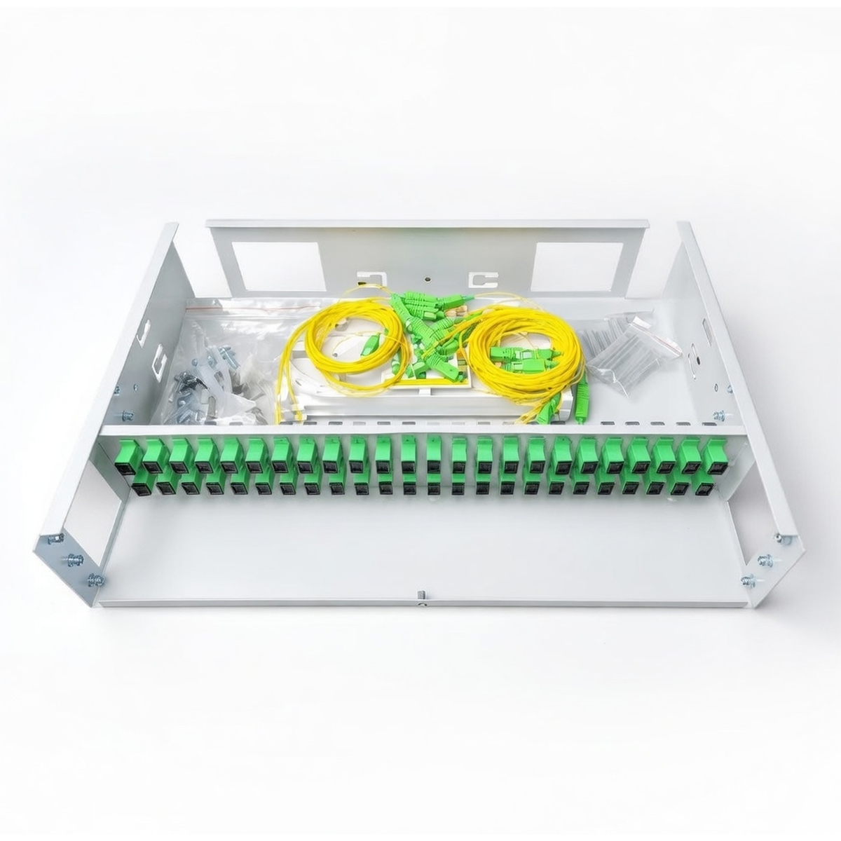 Кросс оптический 2U LC/UPC 48 портов (48 волокон)