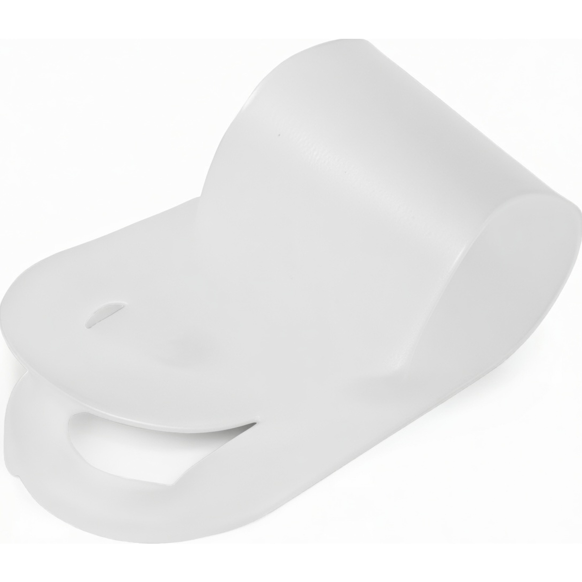 Кабельная скоба под винт REXANT 12 мм, белая, упаковка 50 шт.