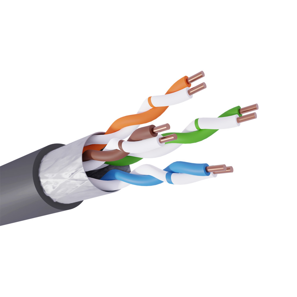 Кабель NEOLAN F/UTP Cat 5e 4х2х0,5 CU Outdoor PE