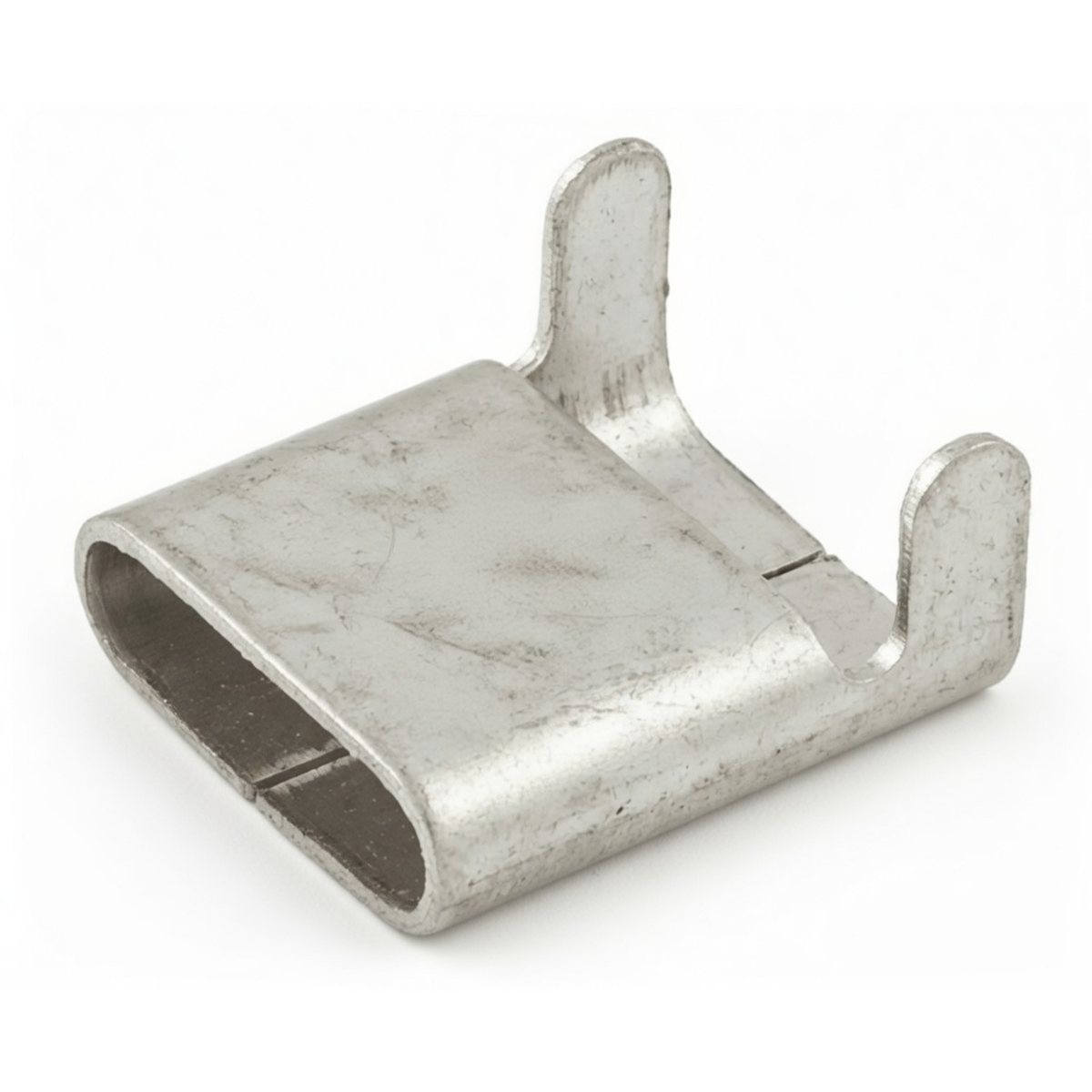 Скрепа для монтажной ленты НС-20-L (без зубьев, C304)