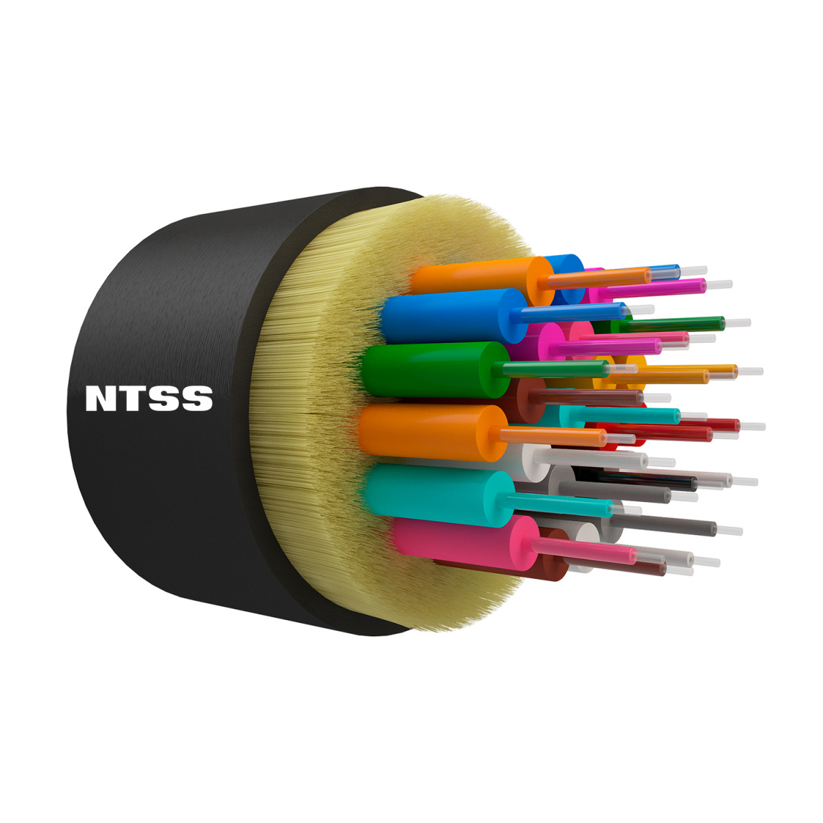 Распределительный оптический кабель NTSS 24 волокна OM2 50/125 LSZH черный