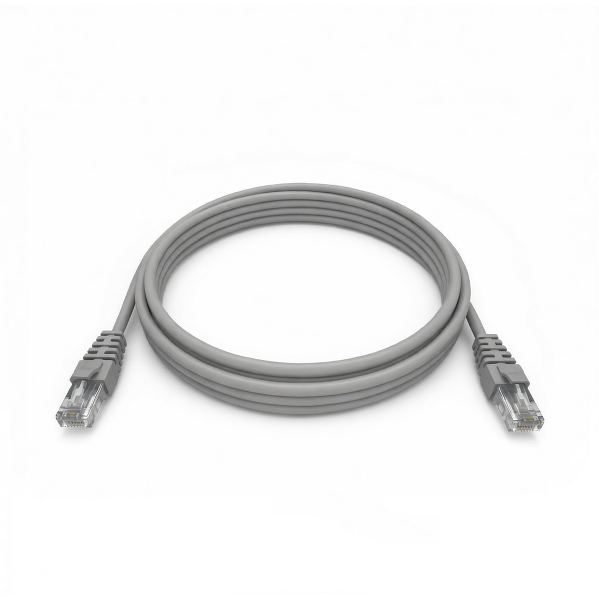 Патч-корд NTSS RJ45–RJ45 (8P8C) Cat 5e UTP, 2 м, LSZH, серый