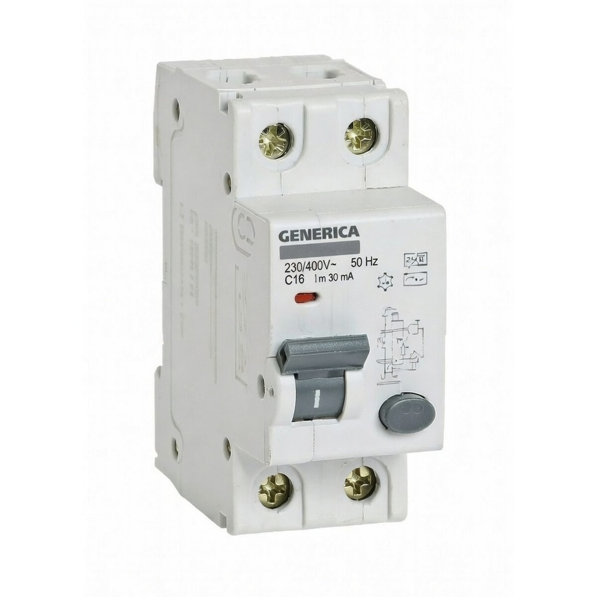 Автоматический выключатель дифференциального тока АВДТ32 C16