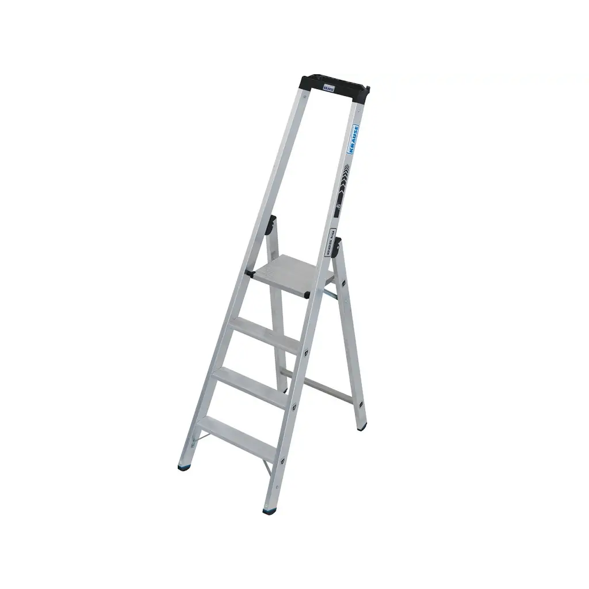 Стремянка алюминиевая STABILO 4 ступени, нагрузка до 225 кг