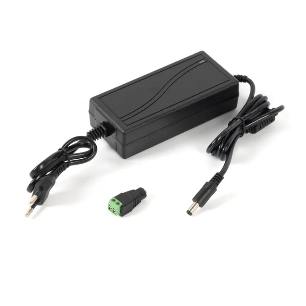 Источник питания Mollusk-VR 12/5 12В 5А – блок питания для видеонаблюдения, 110-245В, с вилкой