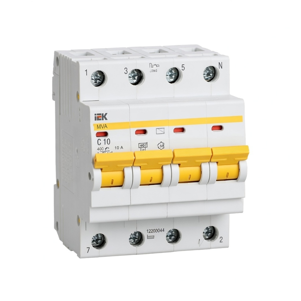 Автоматический выключатель дифференциального тока АД14 4Р 10 А 30 мА