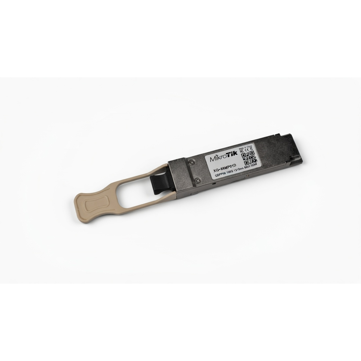 Оптический QSFP28 модуль MikroTik XQ+85MP01D, 100G, до 100 м, высокоскоростной, для CCR2216 и CRS504/518