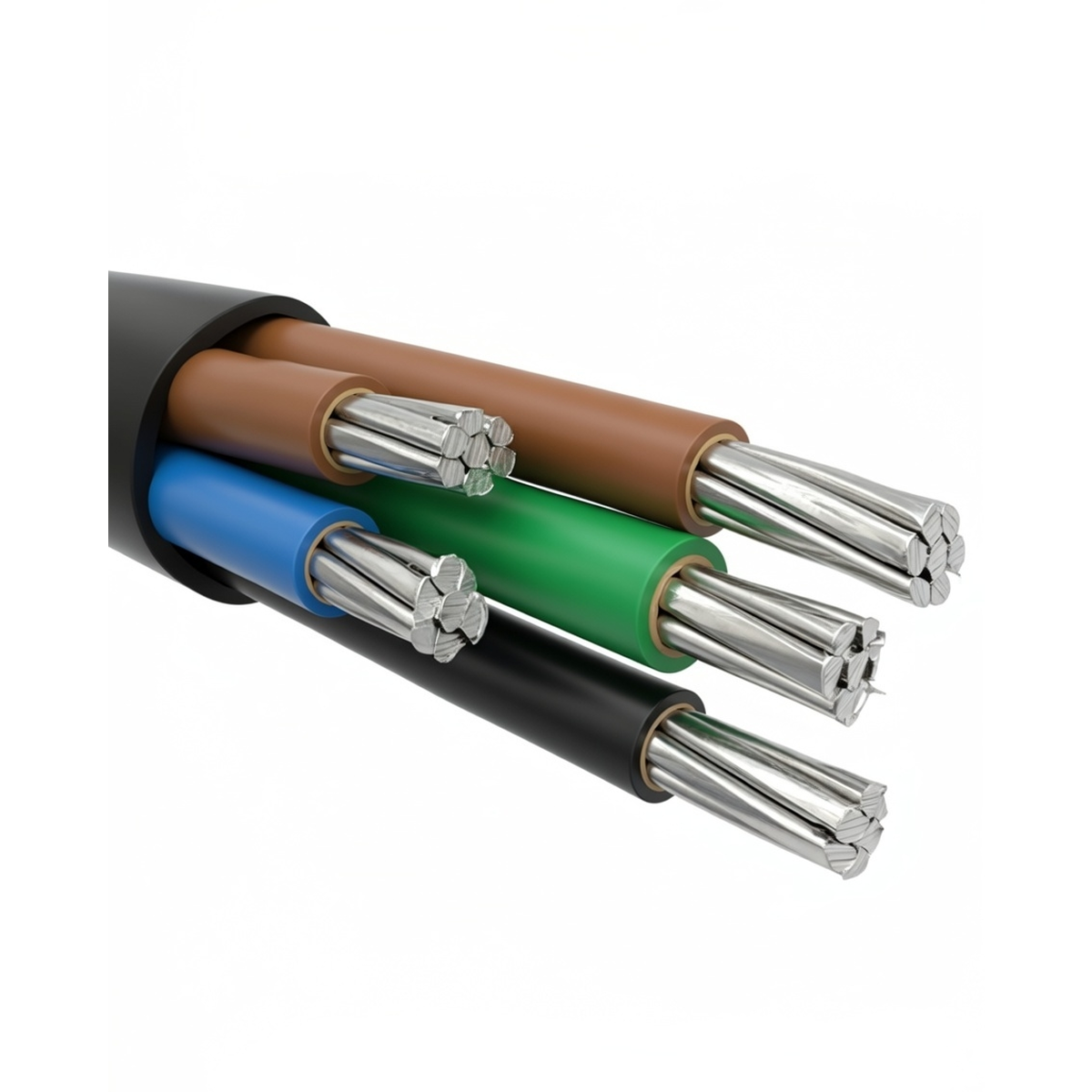 Кабель АВВГнг 5х25