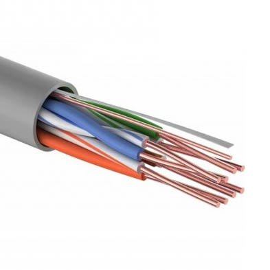 Кабель витая пара CAT5e UTP 4 пары 0,5 мм медный, внутренний (Indoor), SkyNet Standard