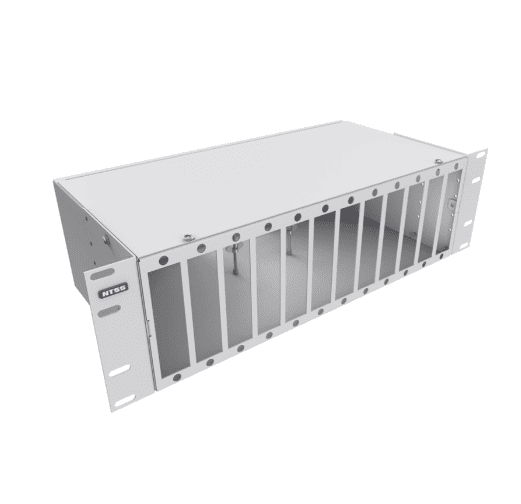 Кросс NTSS оптический 19'' укомплектованный 3U, 96 портов SC/APC, 9/125 мкм (планки, сплайс-кассета 3шт, пигтейлы, КДЗС, адаптеры) серый RAL 7035