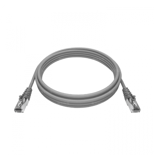 Патч-корд NTSS 2хRJ45/8P8C, T568B FTP 5e кат. литой 5 метров, LSZH, серый