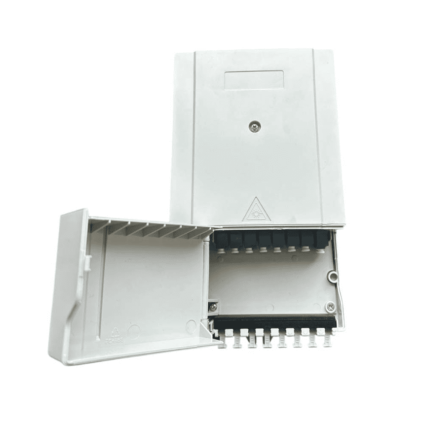 Бокс оптический настенный 8-LC/UPC-8-8-8 (пластик)