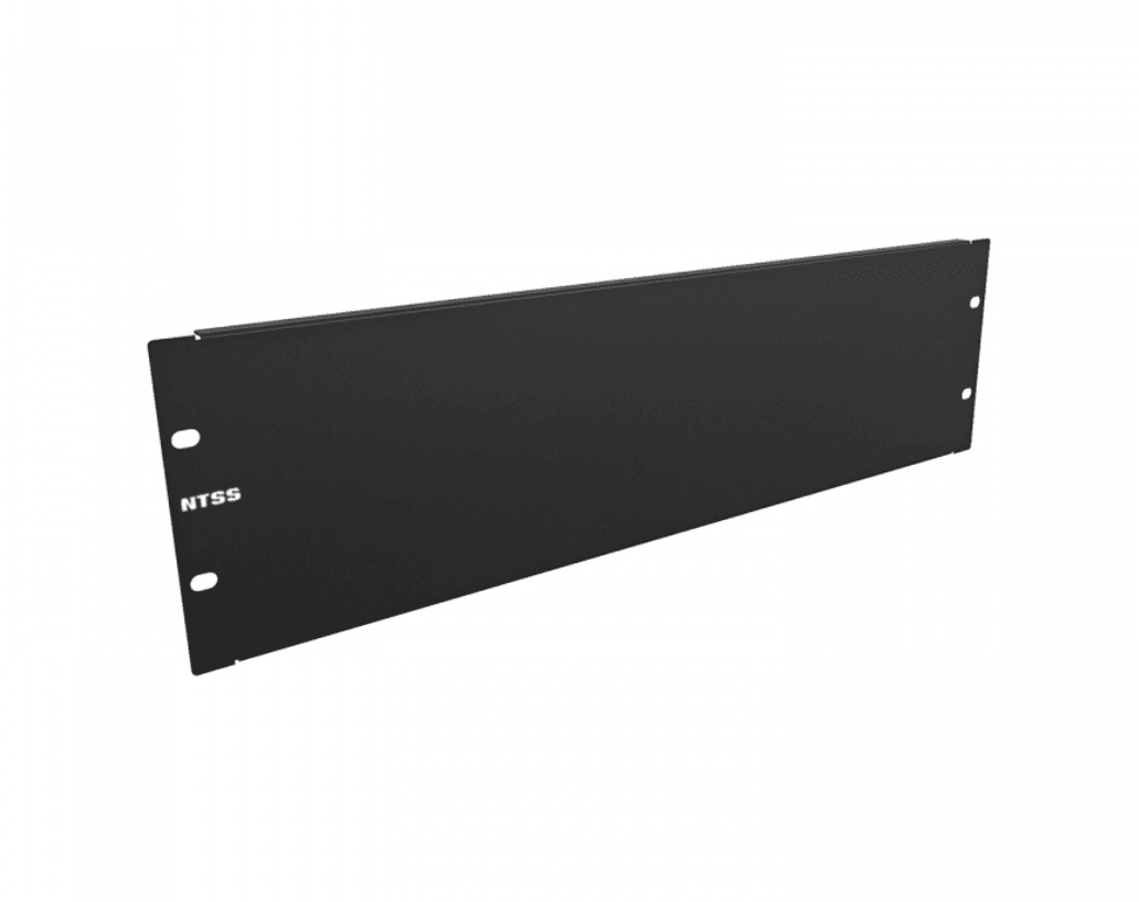Панель 3U заглушка NTSS, крепление 19 3U, черный RAL 9005