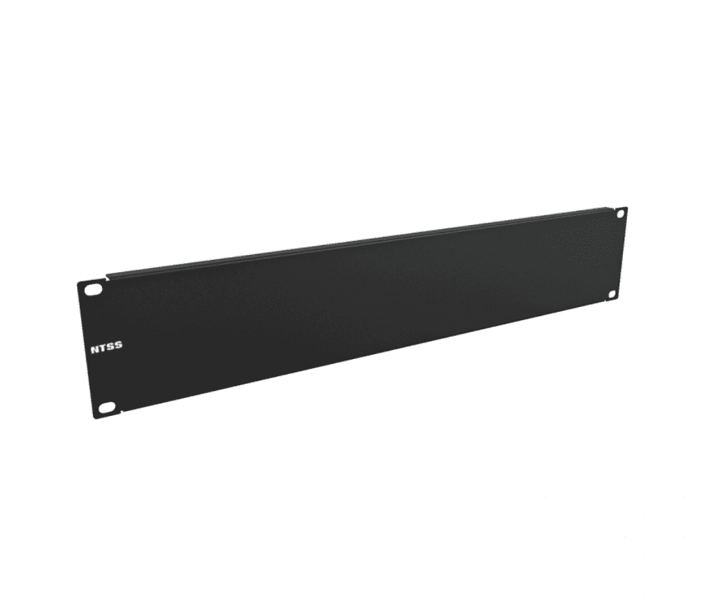 Панель 2U заглушка NTSS, крепление 19 2U, черный RAL 9005